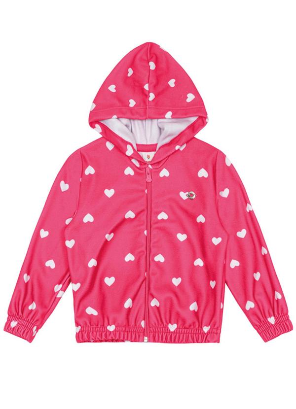 Brandili - Jaqueta Infantil Menina em Soft Rosa