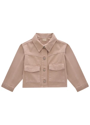 Milon - Jaqueta Infantil Menina Jeans - MILON
