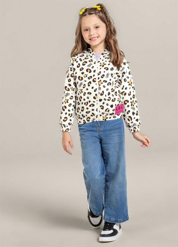 Brandili - Jaqueta Infantil Menina Lol Natural 2