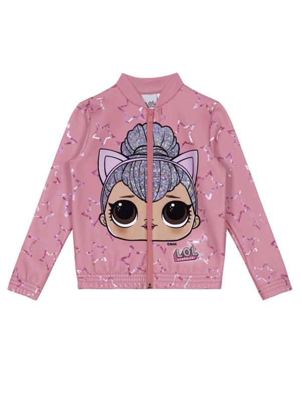 Brandili - Jaqueta Infantil Menina Lol Rosa 1