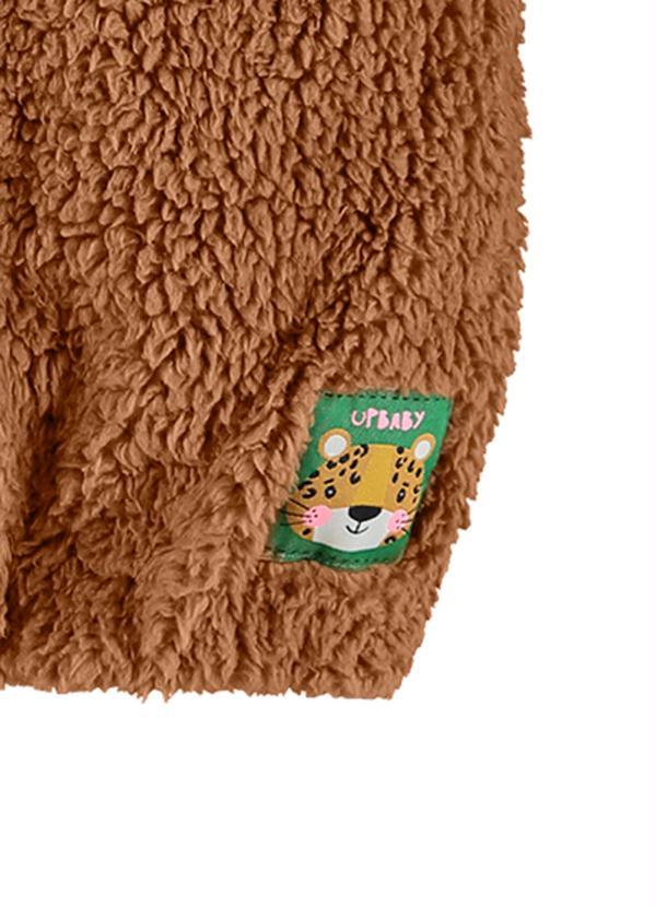 Up Baby - Jaqueta Infantil Menina Marrom 4