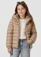 Rovitex - Jaqueta Infantil Menina Peluciada Bege - variação: Bege
