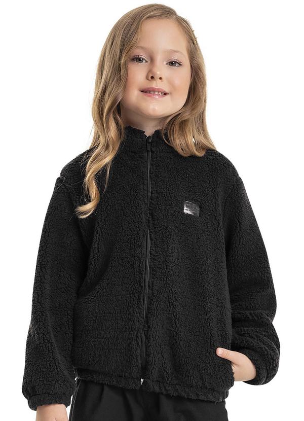 Quimby - Jaqueta Infantil Menina Preto