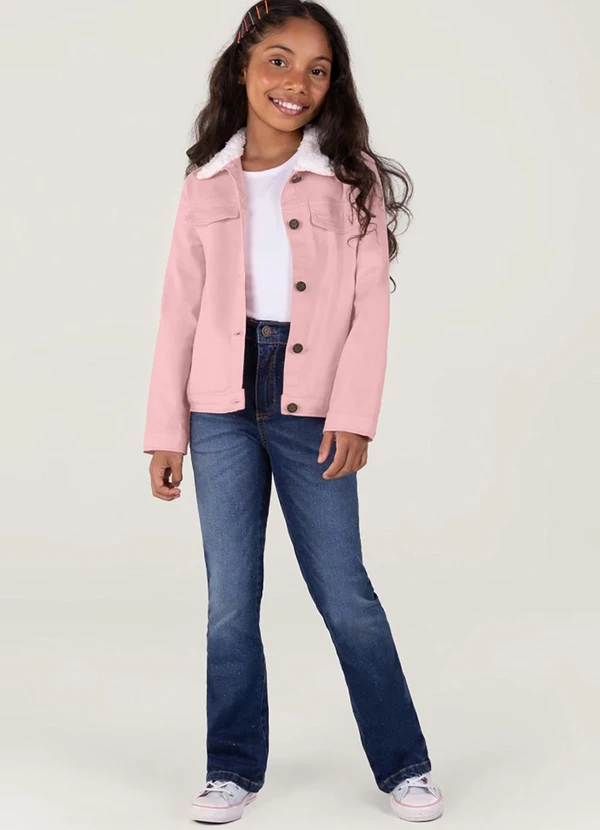 Brandili - Jaqueta Infantil Menina Rosa 2