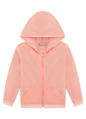 Milon - Jaqueta Infantil Menina Rosa - MILON