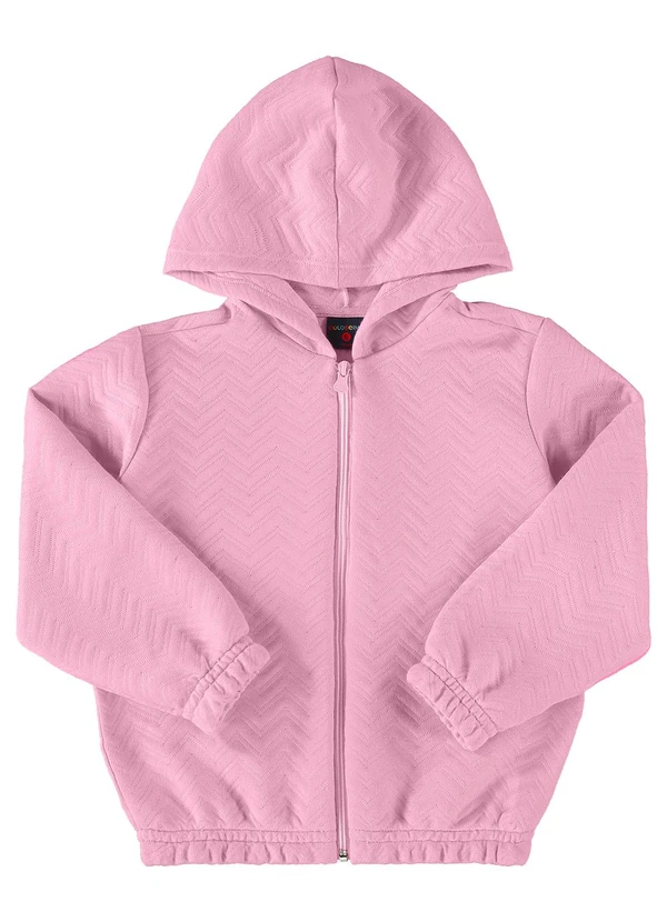 Guloseima - Jaqueta Infantil para Menina Rosa