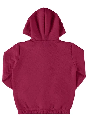 Guloseima - Jaqueta Infantil para Menina Vermelho - GULOSEIMA
