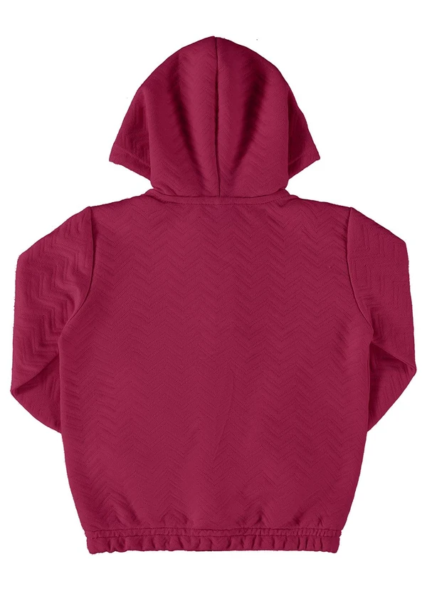 Guloseima - Jaqueta Infantil para Menina Vermelho 2