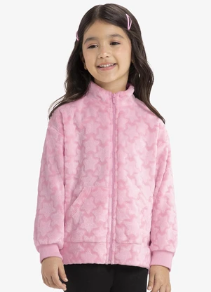Rovi Kids - Jaqueta Infantil Pelinho Rosa - ROVI KIDS