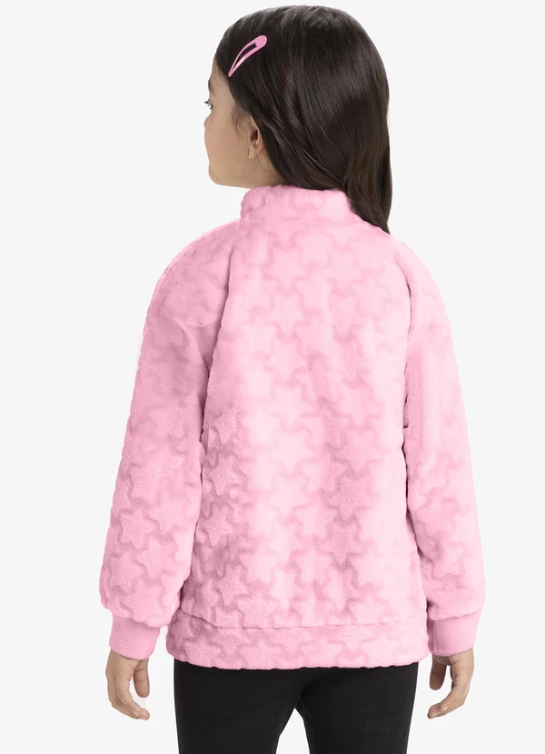 Rovi Kids - Jaqueta Infantil Pelinho Rosa 2