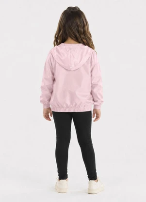 Trick Nick - Jaqueta Infantil Proteção Uv com Capuz Rosa - TRICK NICK