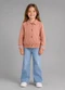 Trick Nick - Jaqueta Infantil Suede Sarjado Preto - variação: Marrom