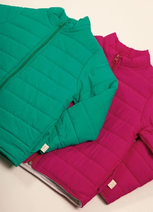 Bugbee - Jaqueta Infantil Tactel Dublado Rosa - BUGBEE