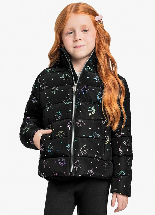 Trick Nick - Jaqueta Infantil Preto