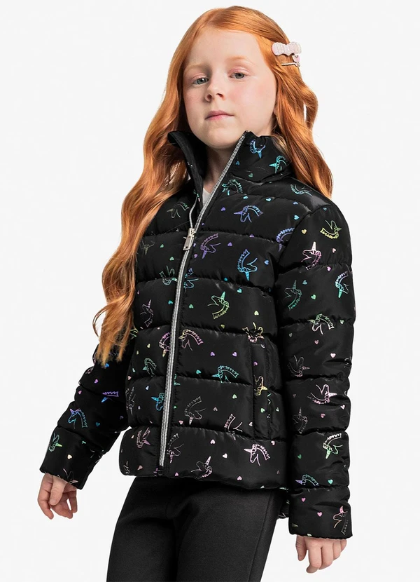 Trick Nick - Jaqueta Infantil Preto 4