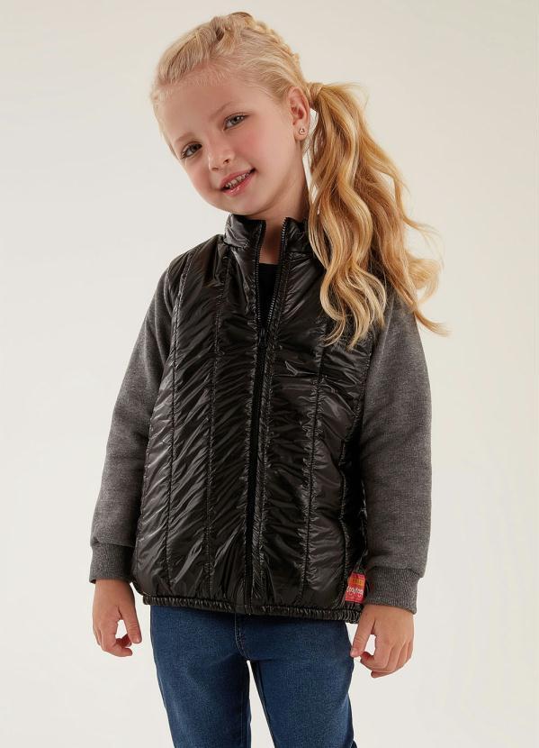 Up Baby - Jaqueta Inverno Infantil Preto