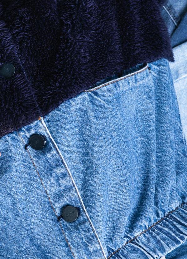 Sun Place - Jaqueta Jeans Juvenil Feminina Azul 12