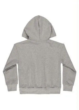 Gloss - Jaqueta Juvenil em Molecotton Menina Cinza - GLOSS