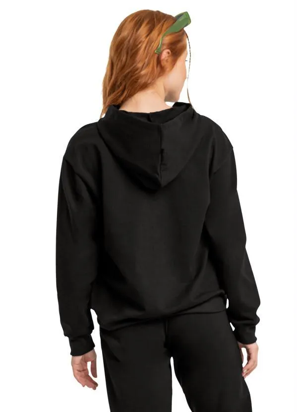 Gloss - Jaqueta Juvenil em Molecotton Menina Preto 2