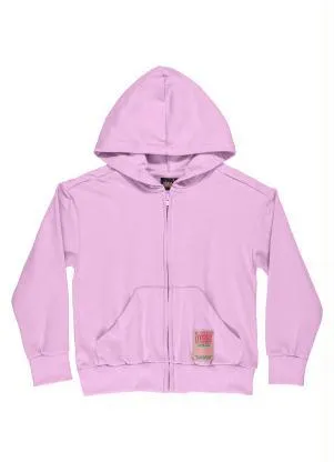Gloss - Jaqueta Juvenil em Molecotton Menina Roxo - GLOSS