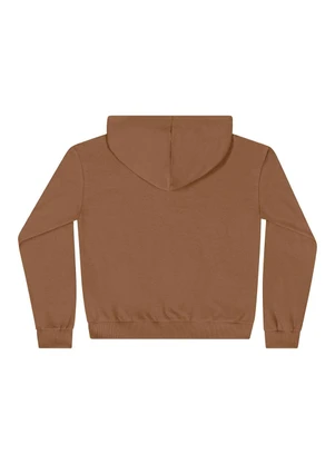 Gloss - Jaqueta Juvenil em Moletom Marrom - GLOSS