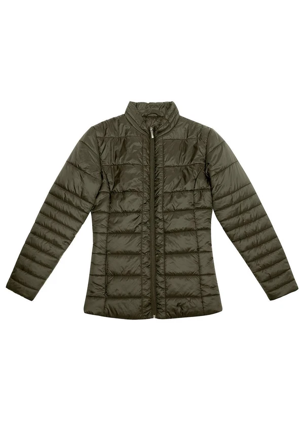 Minty - Jaqueta Juvenil Feminina em Microfibra Verde 4