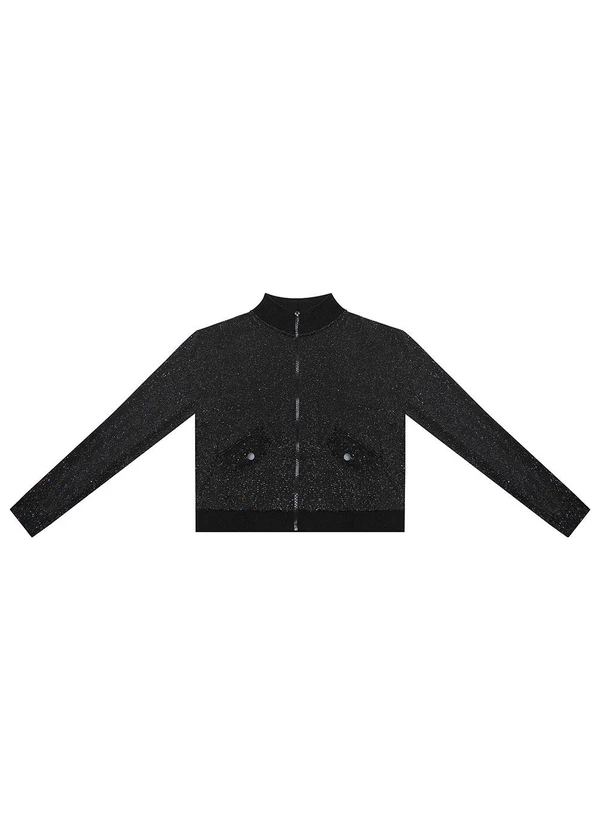 Minty - Jaqueta Juvenil Feminina Preto