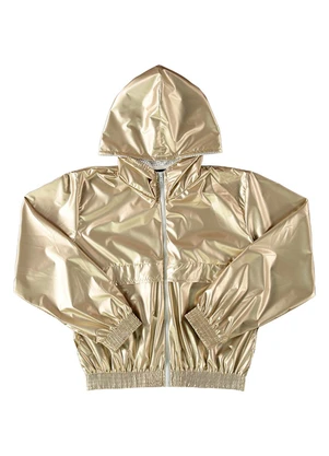 Milli e Nina - Jaqueta Juvenil Menina Corta Vento Amarelo - MILLI E NINA