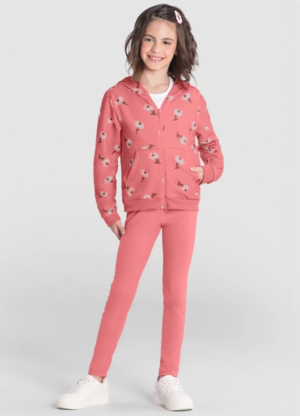 Brandili - Jaqueta Menina de Corações Rosa 2