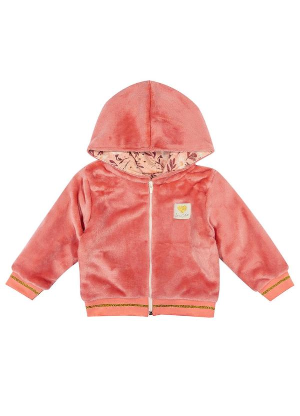 Colorittá - Jaqueta Menina Dupla Face Laranja