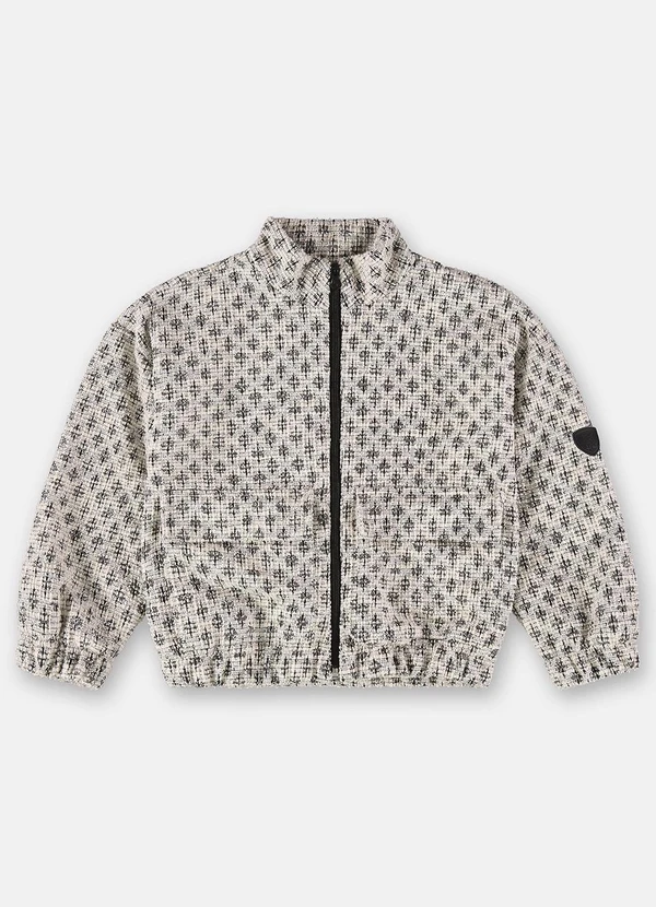 Up Baby - Jaqueta Menina em Malha Preto 3