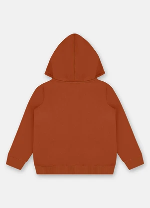 Up Baby - Jaqueta Menina Molecotton Marrom - UP BABY