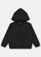 Up Baby - Jaqueta Menina Molecotton Marrom - variação: Preto