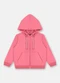 Up Baby - Jaqueta Menina Molecotton Marrom - variação: Rosa