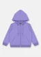 Up Baby - Jaqueta Menina Molecotton Marrom - variação: Roxo