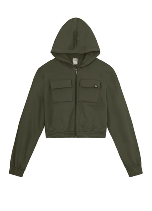 Young Class - Jaqueta Menina Moletinho Verde - YOUNG CLASS