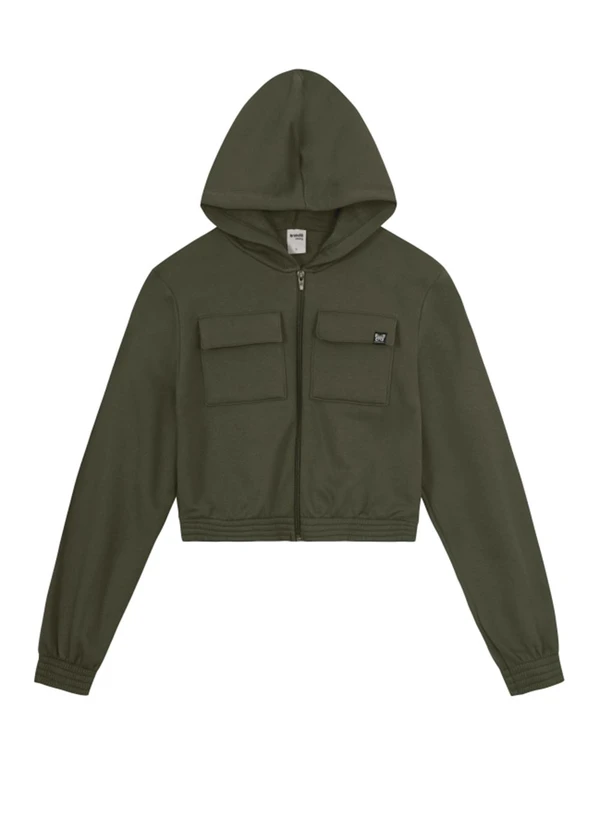 Brandili - Jaqueta Menina Moletinho Verde