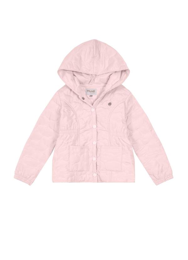 Brandili Mundi - Jaqueta Microfibra Infantil Menina Rosa