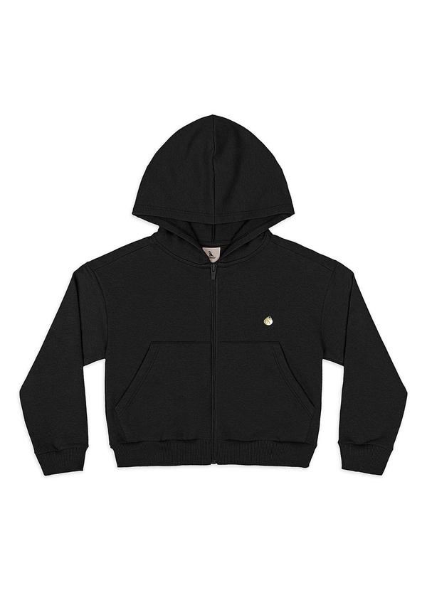 Quimby - Jaqueta Molecotton Felpado Preto