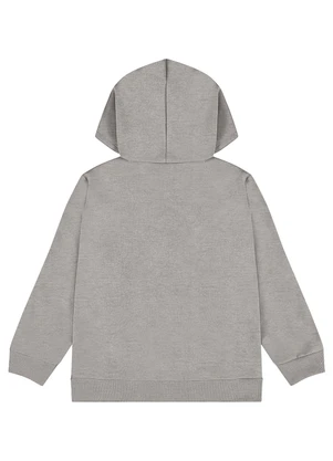 Bee Loop - Jaqueta Moletom Infantil Unissex Cinza - BEE LOOP
