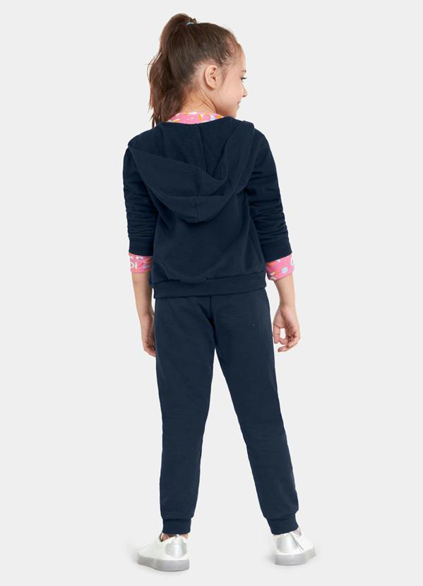 Lilica Ripilica - Jaqueta Moletom Menina Mundo Ripilica Azul 4