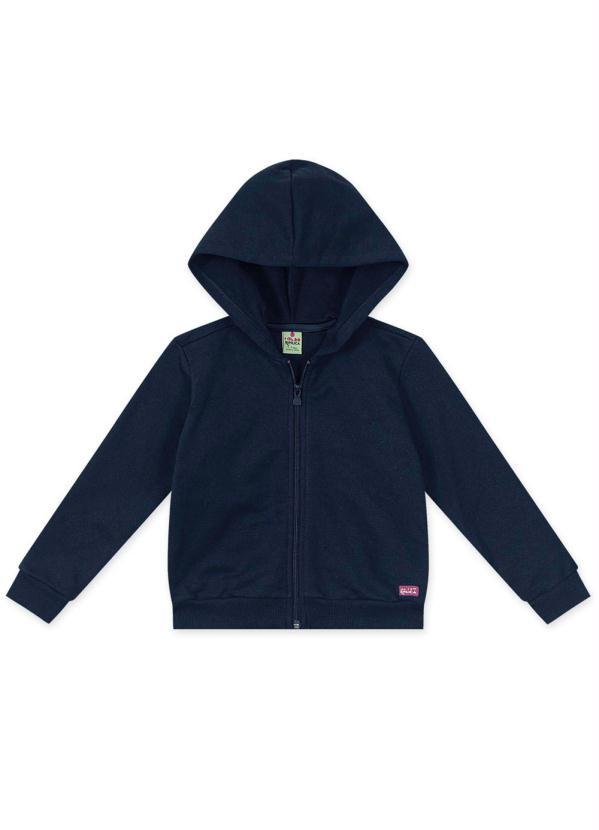 Lilica Ripilica - Jaqueta Moletom Menina Mundo Ripilica Azul 5