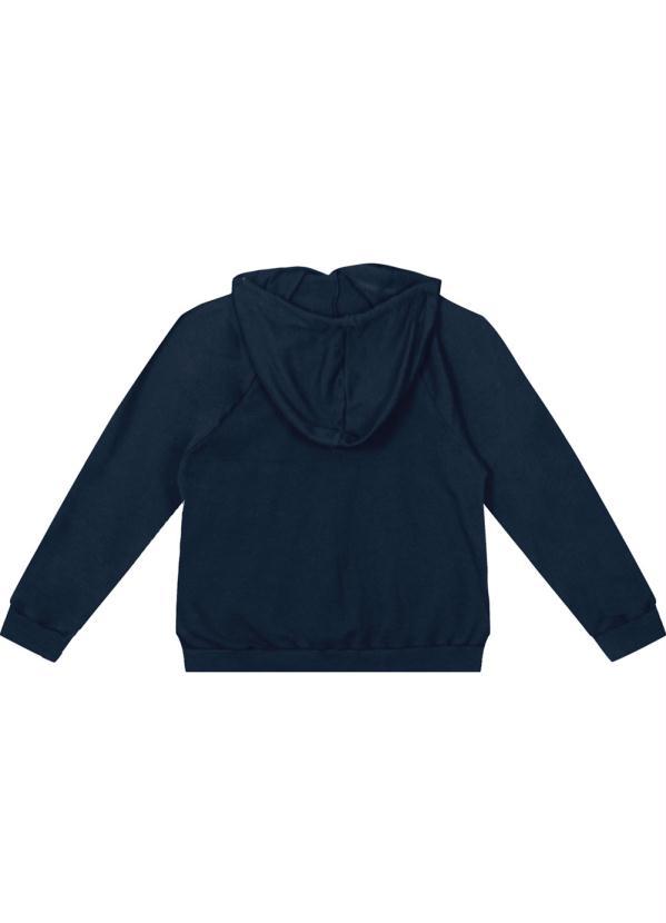 Lilica Ripilica - Jaqueta Moletom Menina Mundo Ripilica Azul 6