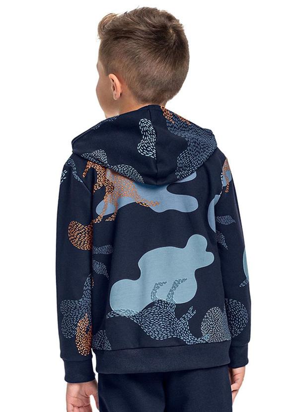 Bee Loop - Jaqueta Moletom Unissex Azul 2