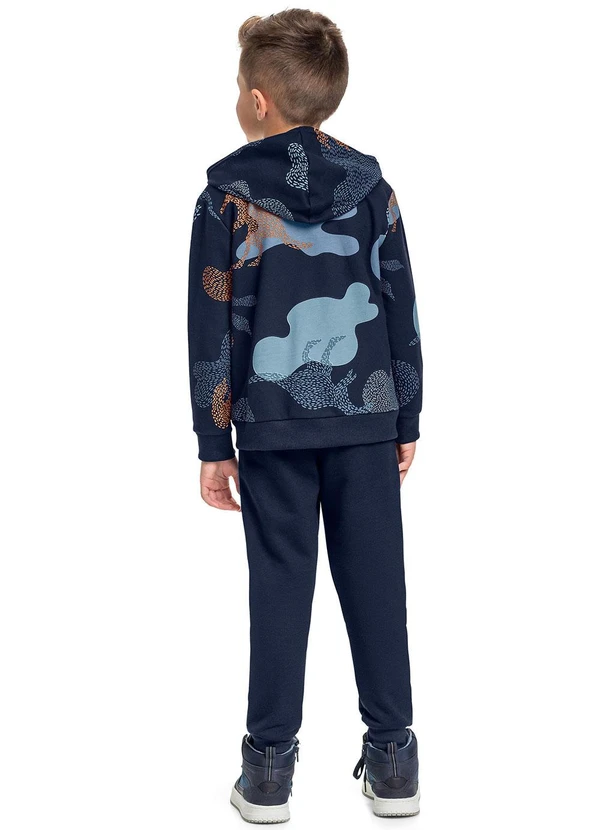 Bee Loop - Jaqueta Moletom Unissex Azul 4