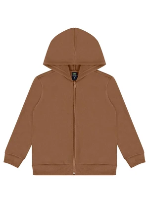 Bee Loop - Jaqueta Moletom Unissex Marrom - BEE LOOP