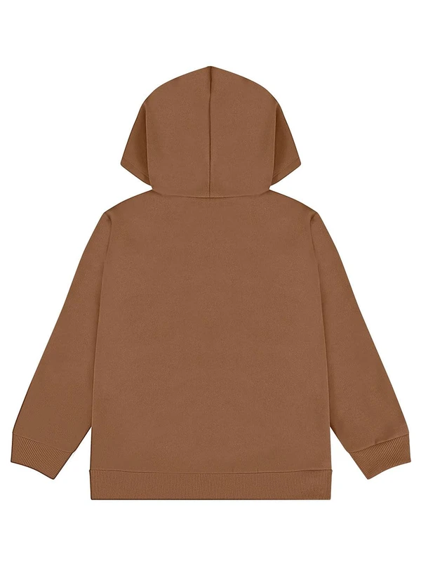 Bee Loop - Jaqueta Moletom Unissex Marrom 2