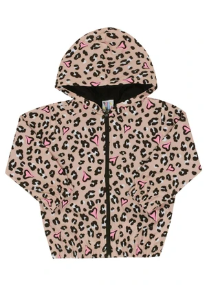 Pulla Bulla - Jaqueta Nylon Menina Marrom - PULLA BULLA