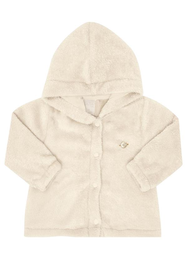 Pulla Bulla - Jaqueta Pelo e Meia Malha Bege 1