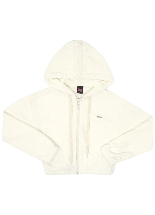Pulla Bulla - Jaqueta Pelo e Meia Malha  Bege 3